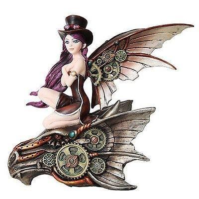 超目玉 フィギュア 美しい妖精のドラゴン スチームパンクがテーマのコレクション像 最安値 Blog Lonolife Com