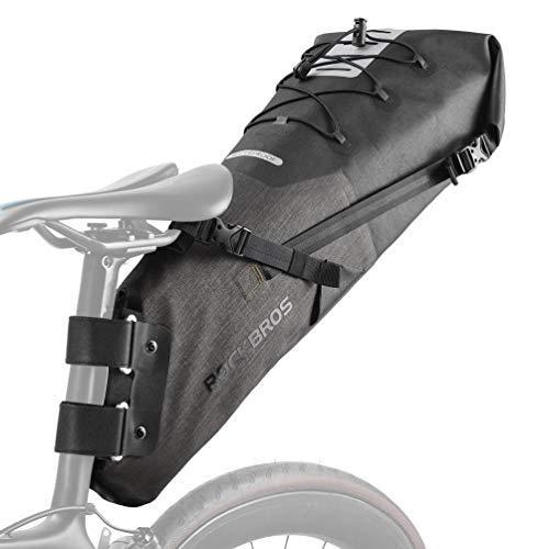 ROCKBROS Waterproof Bikepacking Bag Two Handlebar Bag+one Saddle Bag｜aozoraryohin｜04