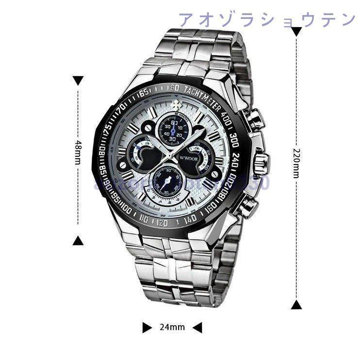腕時計 メンズ 防水 メンズウォッチ アナログ クロノグラフ調 腕時計 メンズ 防水 メンズウォッチ アナログ クロノグラフ調