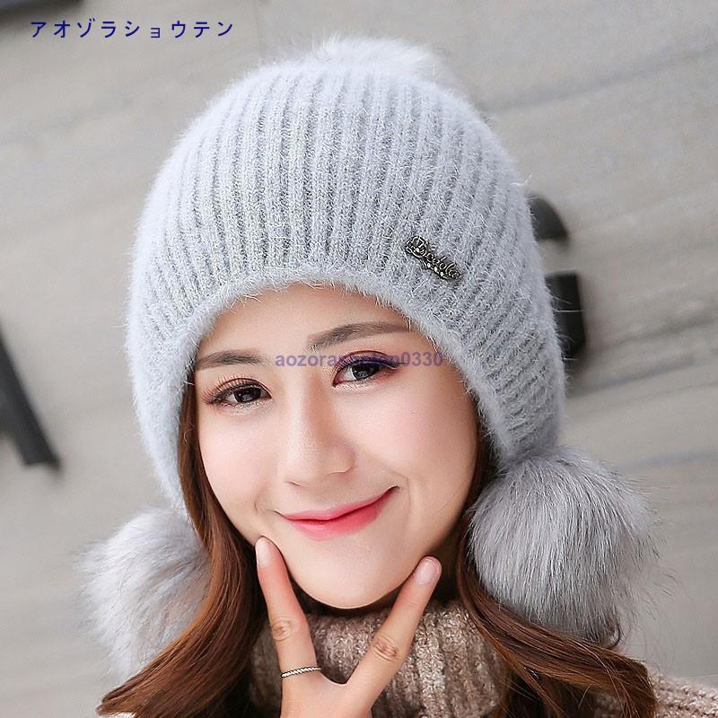 新品　auralee 耳当て付き メルトンキャップ　ニット キャップ ハット ニット帽 レディース 秋冬 厚手 帽子 ニット 柔らか キャップ