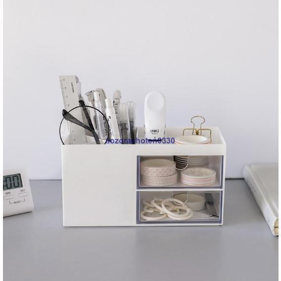 オフィス 収納 化粧品収納 収納 ボックス プラスチック ホワイト｜aozorashoten0330｜11
