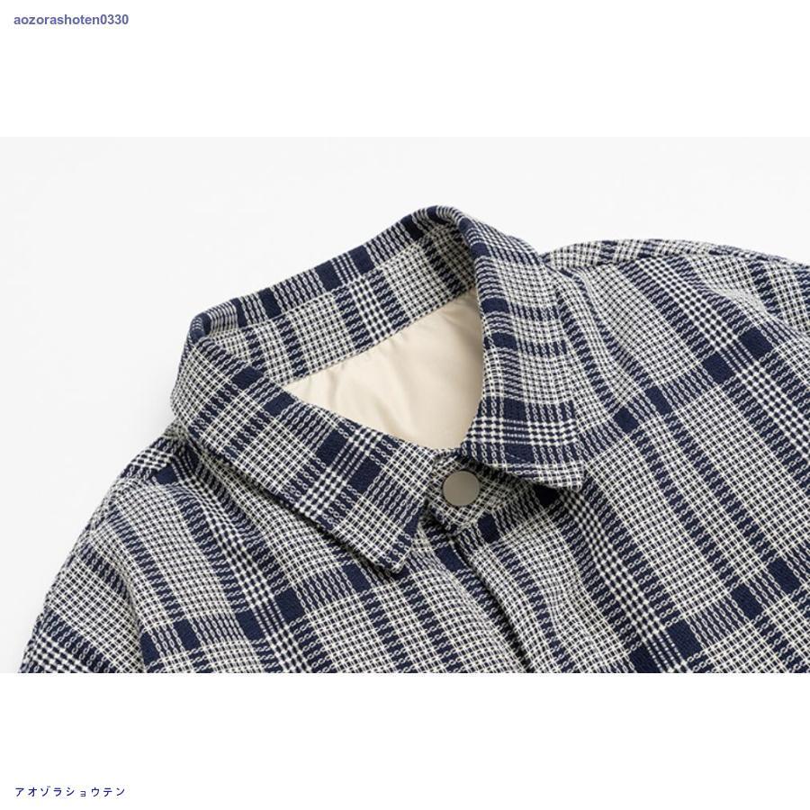 チェック柄ダウンジャケット IMG_8261_22f43eda-d12e-45b8-