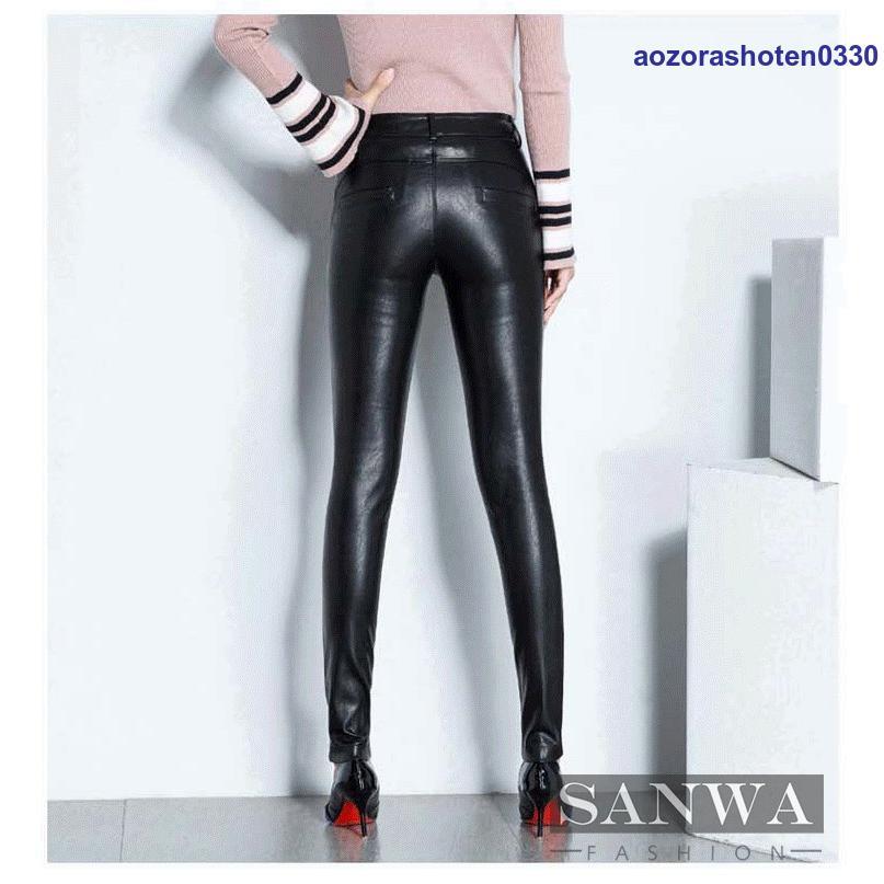 レザーパンツ レディース スキニー 革パン バイクパンツ バイク レザーパンツ レディース スキニー 革パン バイクパンツ バイク