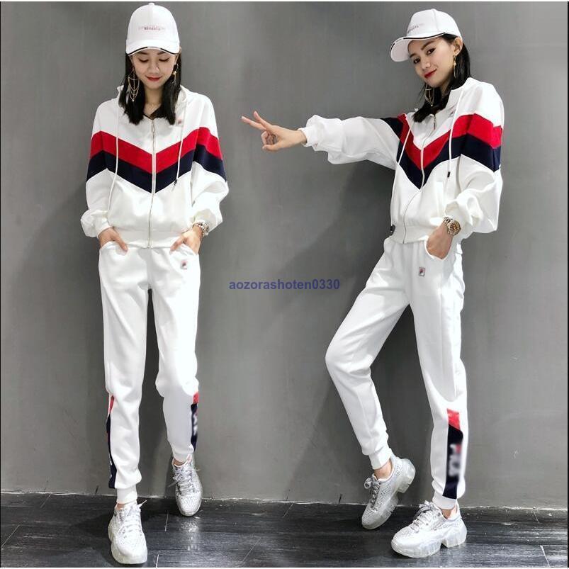 セットアップ レディース 上下セット アウター パーカー ジャージ