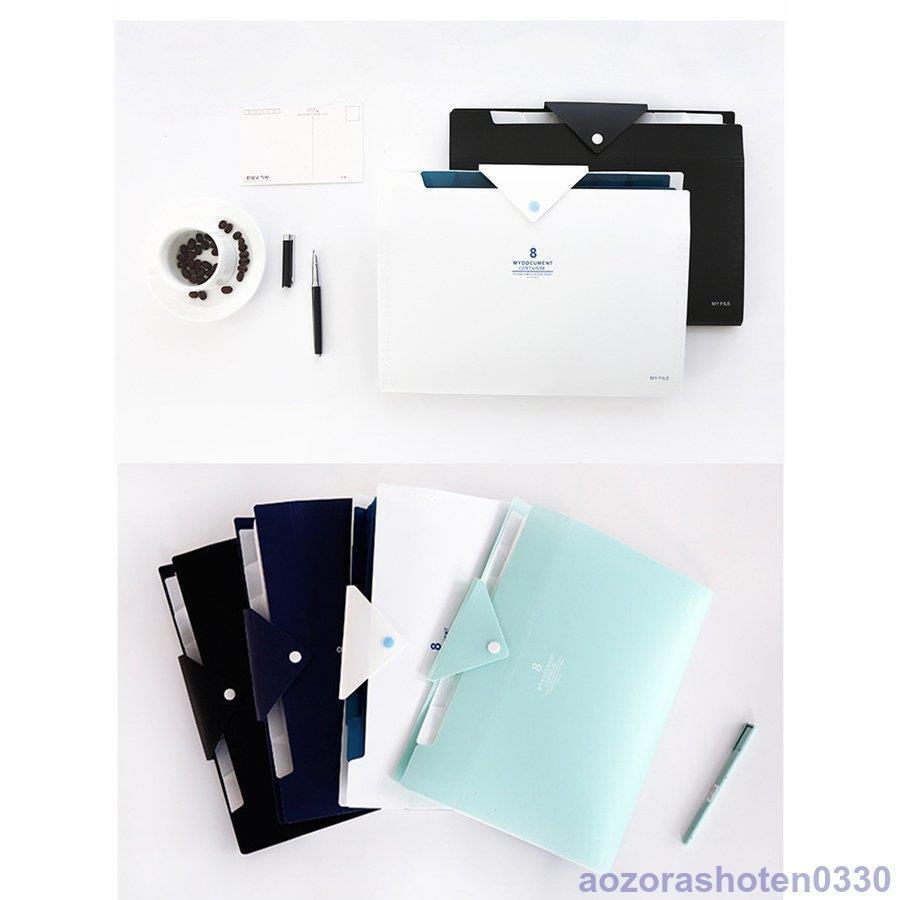 A4ファイルケース 8ポケット ファイルケース 書類ケース 文具 文房具