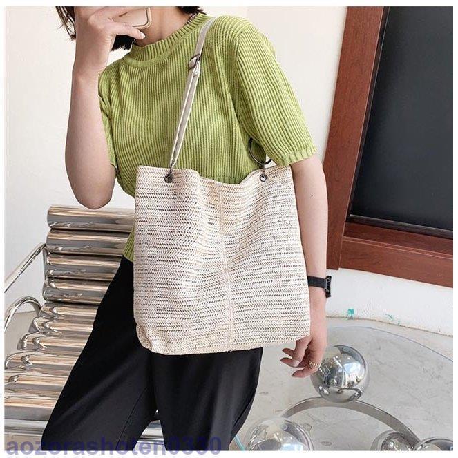 かごバッグ レディース A4 トートバッグ ショルダーバッグ 大