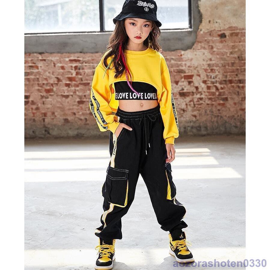 キッズ ダンス衣装 ヒップホップ へそ出し トップス パンツ チアガール ジャズダンス セットアップ 子供服 ダンスパンツ HIPHOP 演出服 ステージ衣装 :xm0624-xk118:アオゾラショウテン 通販 ダンス 衣装 トップス 肩出し へそ出し ヒップホップ ダンスウェア レディース おしゃれ ダンス衣装 大人 黒 jazz ストリート系 hiphop ファッション