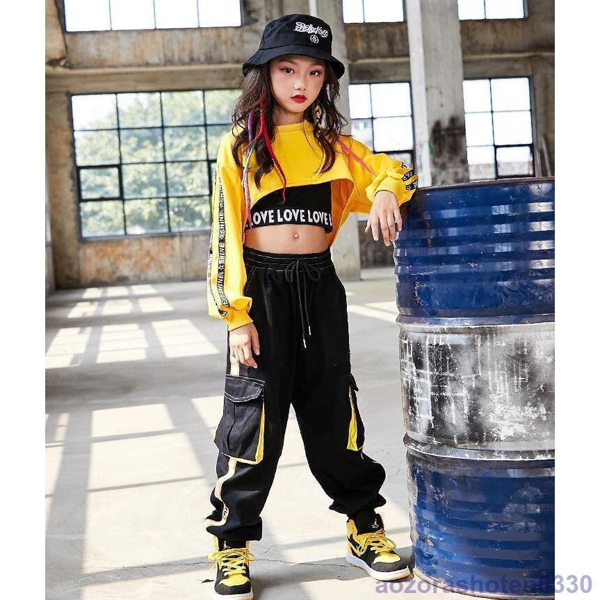 キッズ ダンス衣装 ヒップホップ へそ出し トップス パンツ チアガール ジャズダンス セットアップ 子供服 ダンスパンツ HIPHOP 演出服 ステージ衣装 :xm0624-xk118:アオゾラショウテン 通販 人気✨タイダイ柄 パンツ セットアップ 150 女の子 キッズ ダンス スポーツ