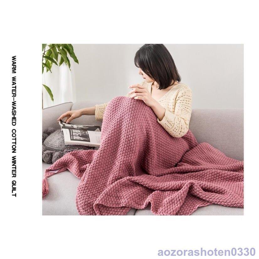 ブランケット 大判 北欧 おしゃれ ひざ掛け ベッドカバー 毛布