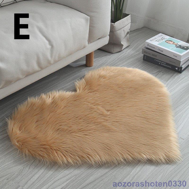 9色ハートの形ラグ30cm*40cm洗える カーペット ラグマット 絨毯 9色ハートの形ラグ30cm*40cm洗える カーペット ラグマット 絨毯