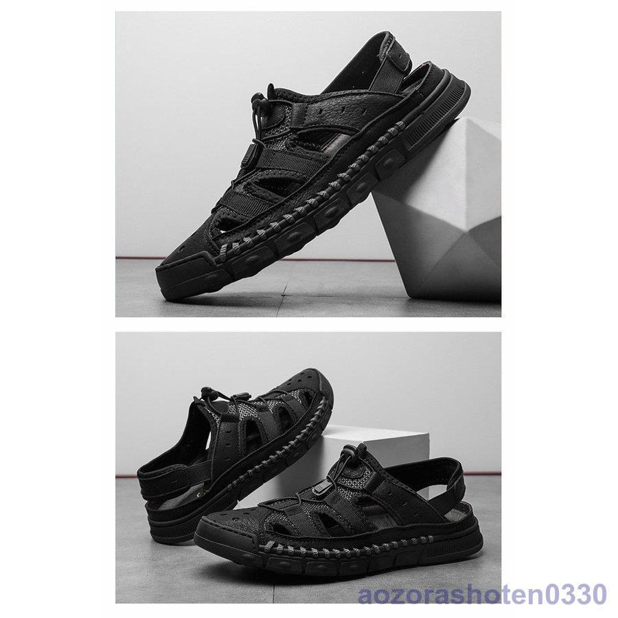 サンダル メンズ スポーツサンダル 編み込み アウトドアサンダル