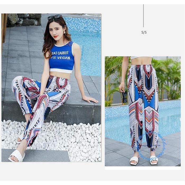 希少 PLEATS PLEASE 総柄 アラジンパンツ ワイドジョガーパンツ 希少 PLEATS PLEASE 総柄 アラジンパンツ ワイドジョガーパンツ