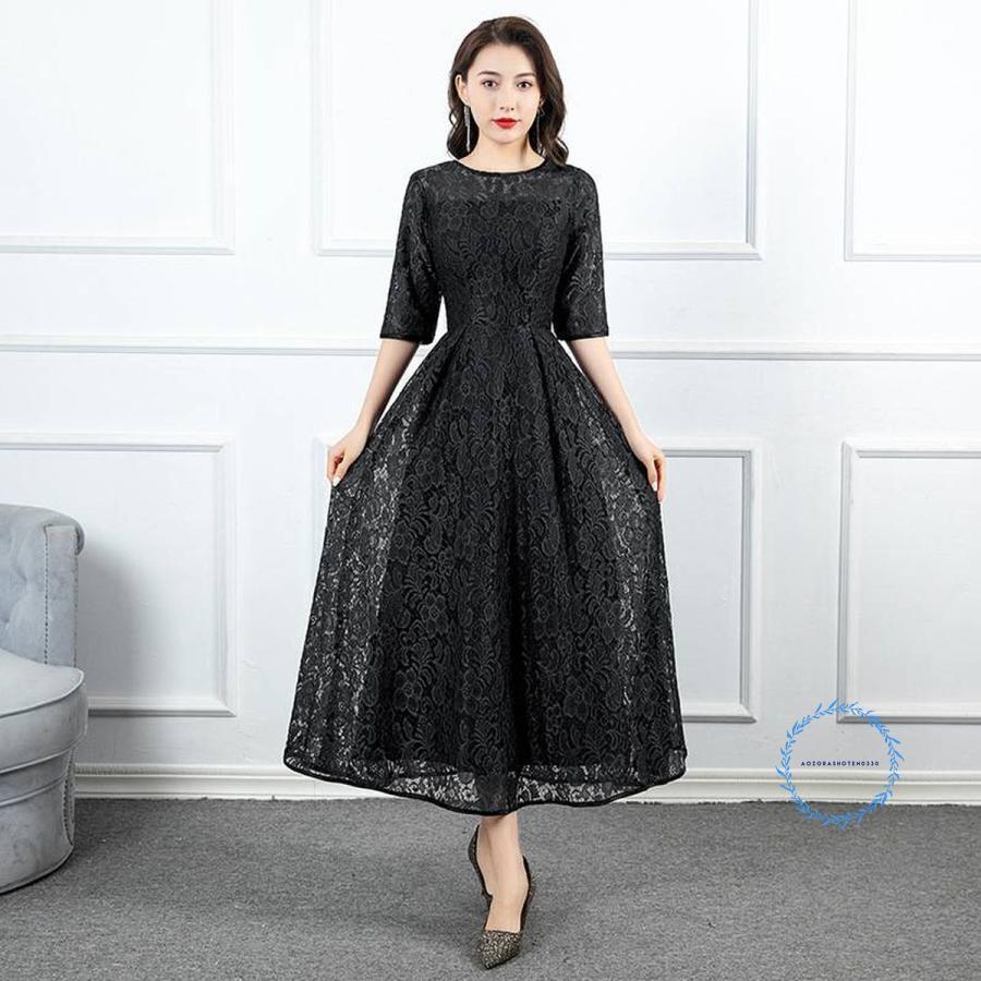 パーティードレス 結婚式 ワンピース ドレス 体型カバー 20代 30