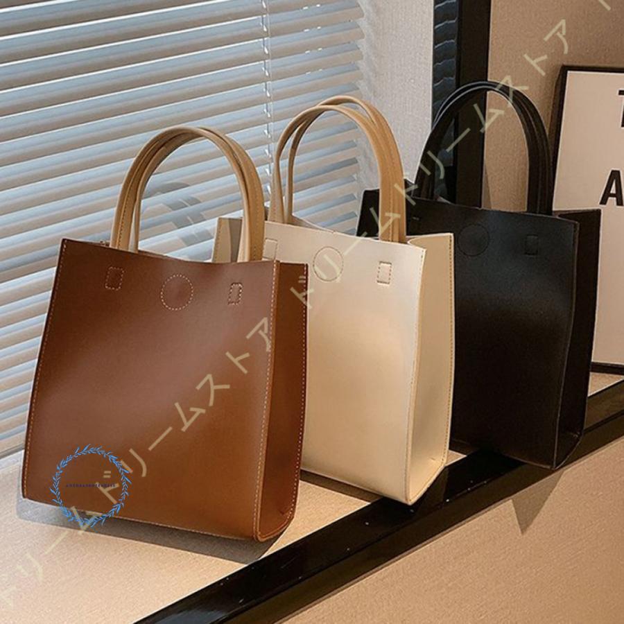 ハンドバッグ 通勤バッグ 自立する レディース 大学生 マグネット