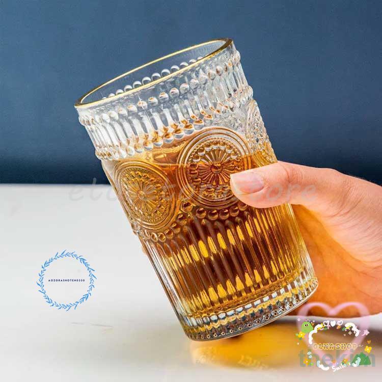 グラス 2個セット 400ml 330ml ガラスコップ ボヘミ ラス