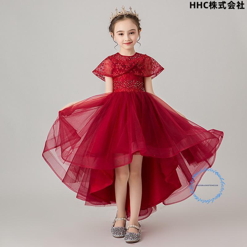 ドレス  フィッシュテールドレス ロングinショート 楽天市場】パーティードレス ロング 結婚式 韓国 ショート丈