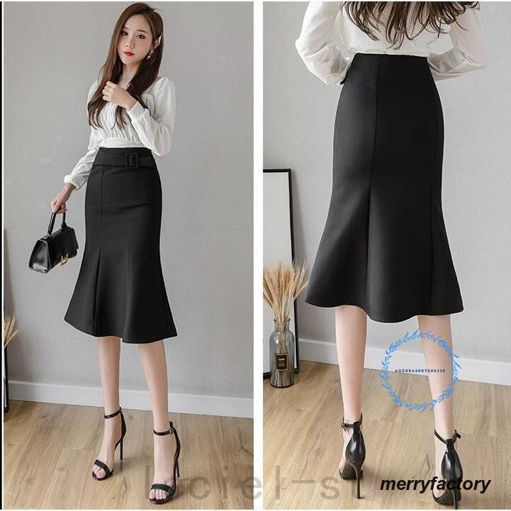 2021新作ロング マーメイド スカート ロングスカート タイト