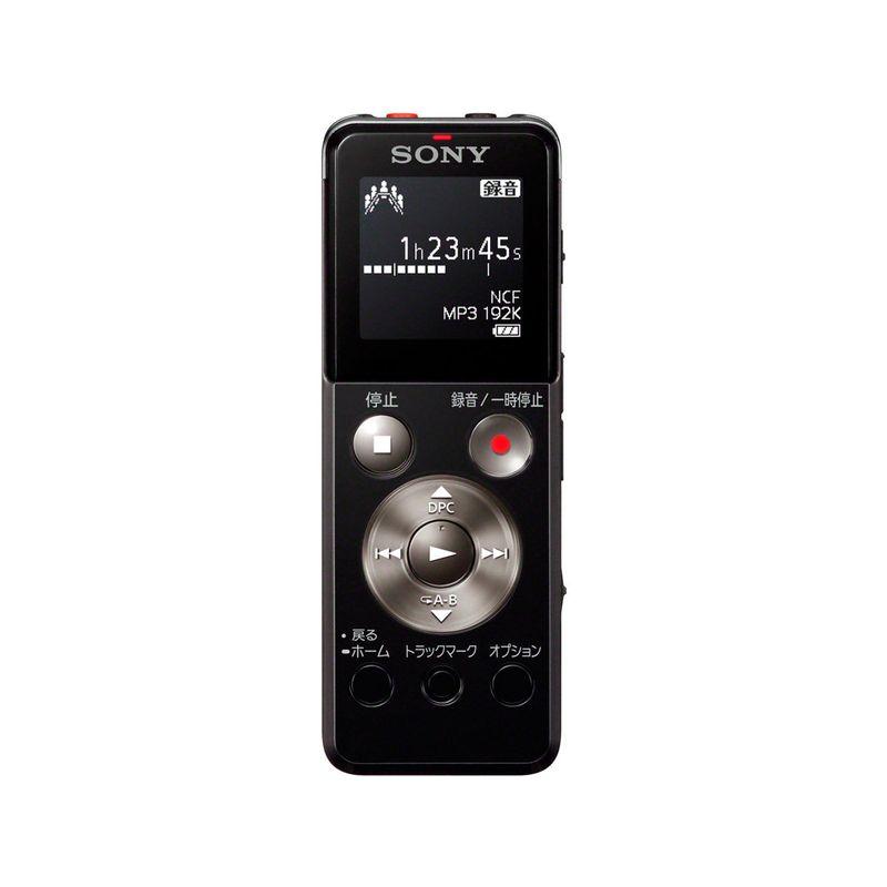 SONY ステレオICレコーダー FMチューナー付 4GB ブラック ICD-UX543F/B