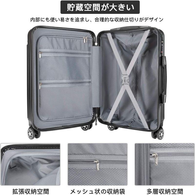 VARNIC スーツケース キャリーバッグ キャリーケース 機内持込 超軽量