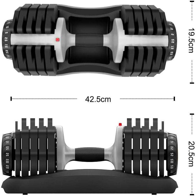 正規品直輸入】 ATIVAFIT ダンベル 可変式 2.5kg-25kg 可変式ダンベル