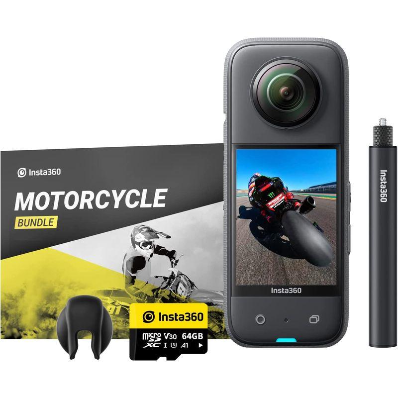◇高品質 Insta360 X3-バイク撮影セット｜360度防水1 2インチ4800万