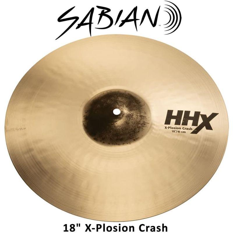 オンラインストア最激安 SABIAN HHX X-PLOSION CRASH HHX-18XPC-B