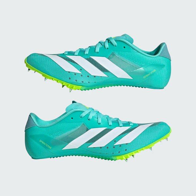 アディダス (adidas) 陸上 短距離 スパイクシューズ アディゼロ スプリントスター Adizero Sprintstar (25aw) Blue 23.0-27.0cm JI2996 の商品画像