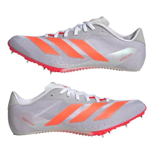 ADIZERO スパイクシューズ ホワイト/ブラック24.5センチ 【公式通販】