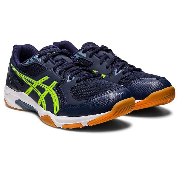 アシックス(asics) GEL-ROCKET 10 バレーボールシューズ (23ss) Midnight/Hazard Green 1073A053-408｜aozoraya-sp｜02