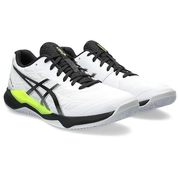 アシックス(asics) GEL-TACTIC 12 バレーボールシューズ(23aw) White/Gunmetal 1073A058-101｜aozoraya-sp｜02