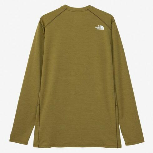 ザ・ノースフェイス (THE NORTH FACE) 長袖Tシャツ ロングスリーブフラッシュドライ3Dクルー メンズ (23aw) サルファーモス NT12203-SM｜aozoraya-sp｜02