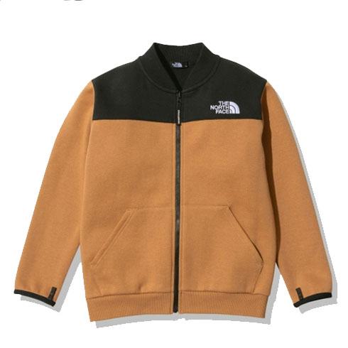 ザノースフェイス (The North Face) アウトドアウエア ジップイン スウェット ロゴフルジップ キッズ ブラウン NTJ62260-TS 【OUTsale】