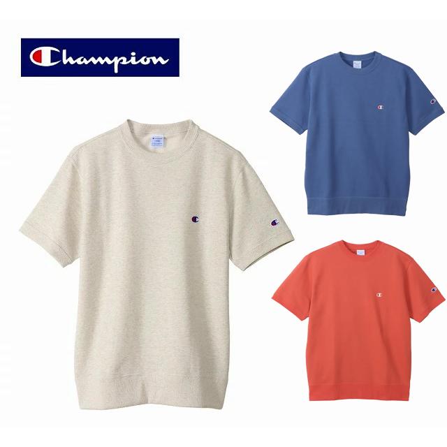 チャンピオン　Ｌ　ショートスリーブクールネック　スウェットシャツ　半袖 Champion チャンピオン(Champion) 半袖 ショートスリーブクルー