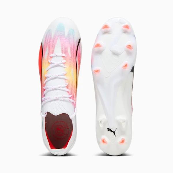 激安工場直販 プーマ（puma） メンズ ウルトラ アルティメット FG/AG サッカー スパイク (23aw) PUMA White-PUMA Black-Fire Orchid 10731101