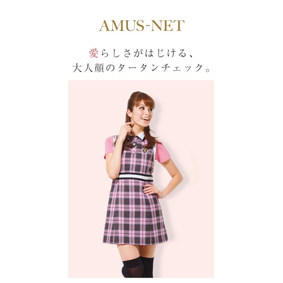 カーシーカシマ ワンピース ピンク レディース チェック柄