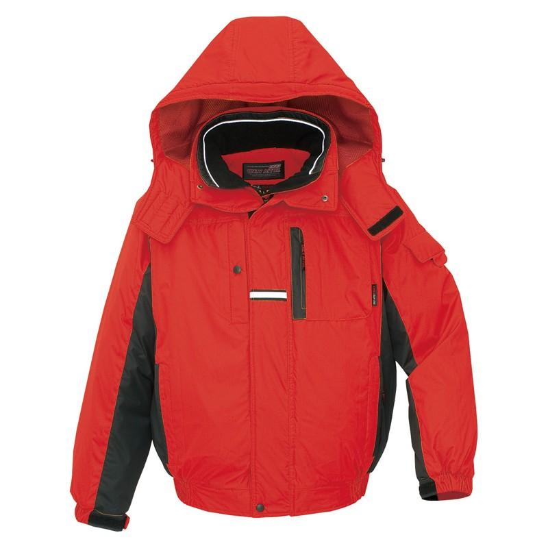 アイトス 防寒ブルゾン メンズ 作業着 AITOZ 防寒 6061 2WAY スポーツ