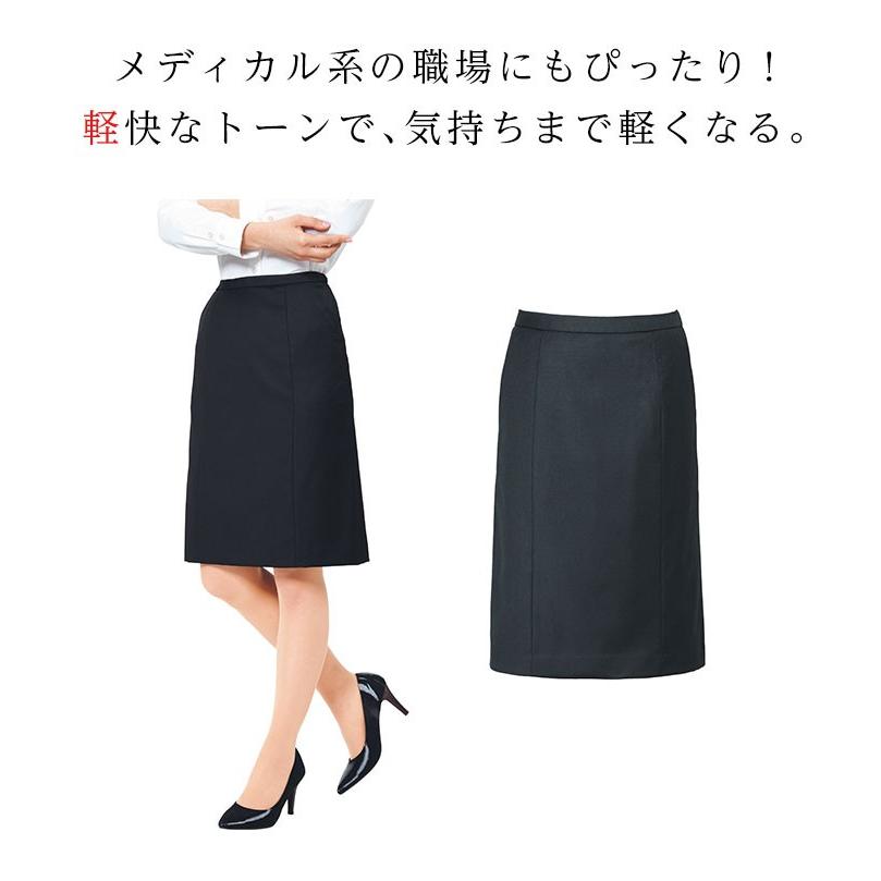 セミタイトスカート オフィススーツ スカートスーツ 事務服 オフィススカート 制服 ENJOY eas652 |  | 02