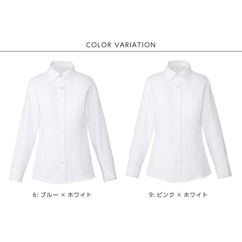 カーシーカシマ ブラウス レディース 長袖ブラウス 事務服 ENJOY 長袖 