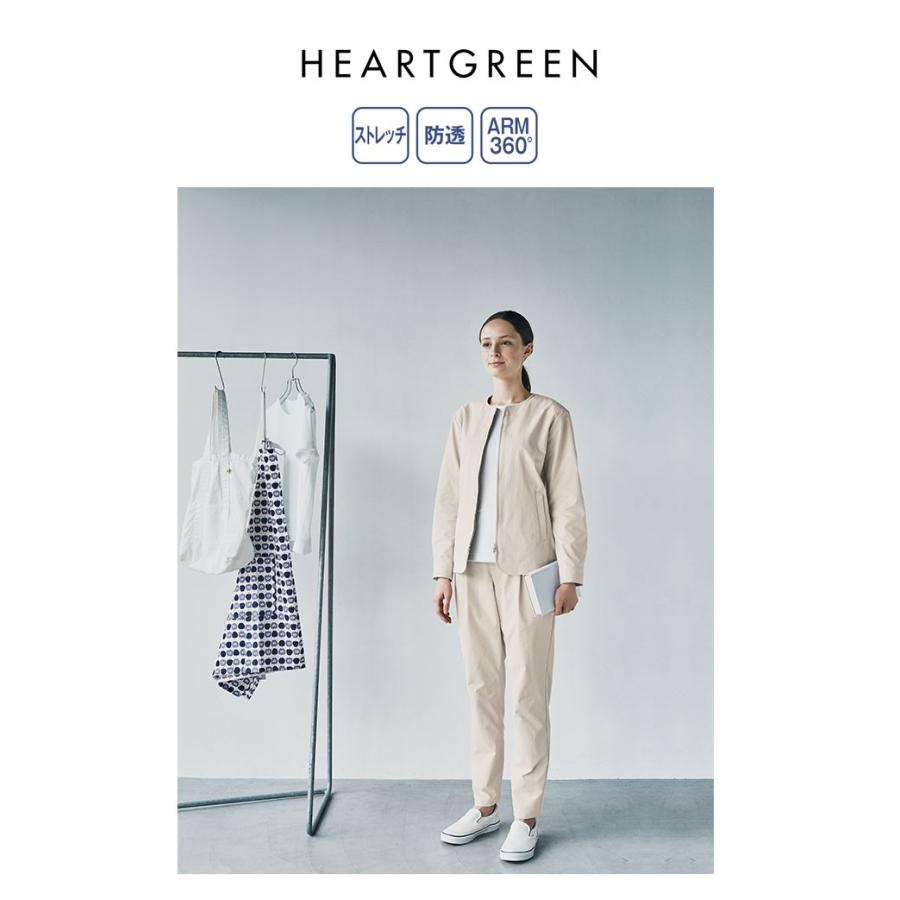 介護服 介護ジャケット HEARTGREEN 介護ケアサービス ユニフォーム カーシーカシマ 医療施設 制服 | カーシーカシマ | 01