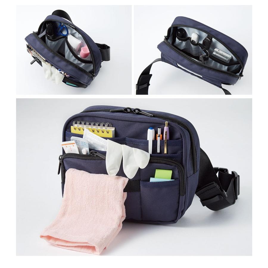 カーシーカシマ ポーチ ウエストポーチ 医療用 HEARTGREEN WAIST POUCH