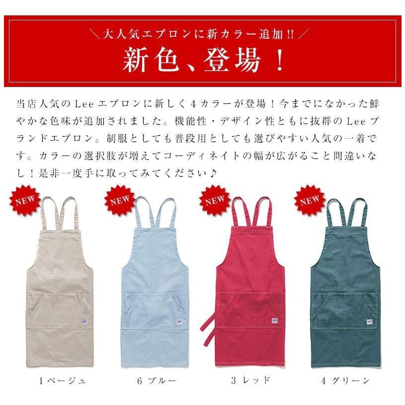 Lee（リー） エプロン メンズ ワークエプロン 胸当てエプロン
