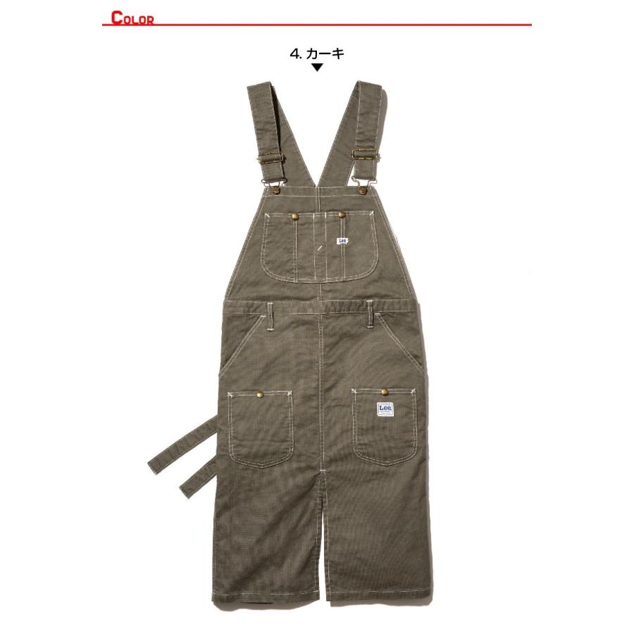 Lee リー エプロン オーバーオール デニム オシャレ ストレッチ