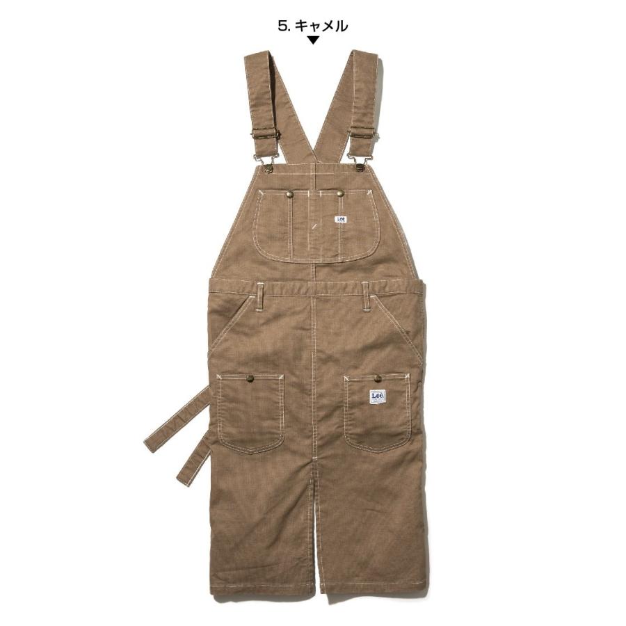 Lee リー エプロン オーバーオール デニム オシャレ ストレッチ