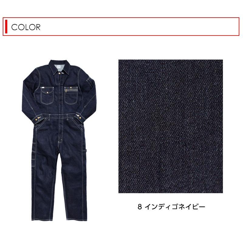 Lee リー つなぎ オールインワン デニムつなぎ 作業服 メンズ