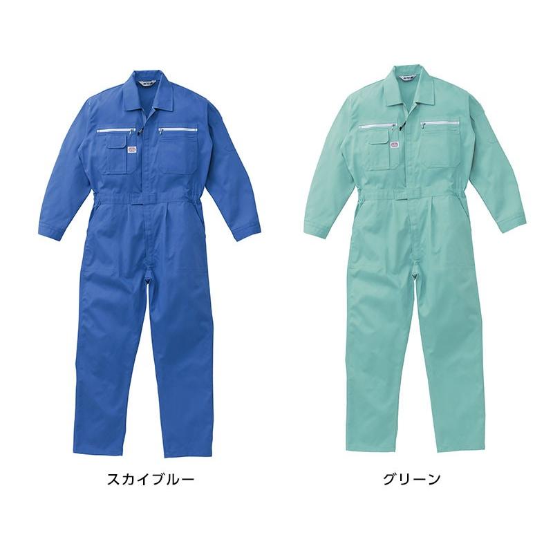 ツナギ 作業服 つなぎ服 AUTO-BI オートバイ 帯電防止 作業服 作業着 長袖ツナギ つなぎ服 山田辰｜ap-b｜06