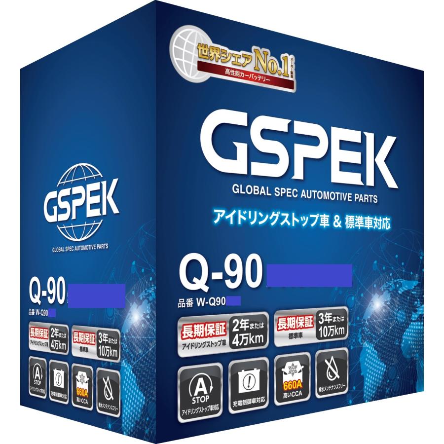 デルコア（Delkor） GSPEK国産車用バッテリー デルコアバッテリー 