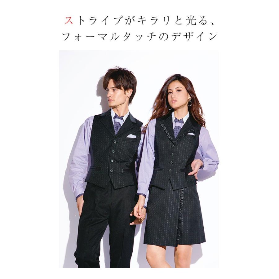ベスト メンズ メンズベスト フィルムストライプ カーシーカシマ Amusnet アムスネット アミューズメント パーラー 制服 パチンコ スロット ユニフォーム x144 アパレルユニフォーム 通販 Yahoo ショッピング