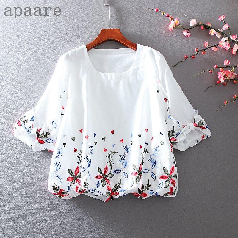 レディース シャツ ブラウス スウィート ファッション ラウンドネック 七分袖 プリント 蝶結び 裏地 綺麗 トップス Apa Apa21 0819c アパーレ 通販 Yahoo ショッピング