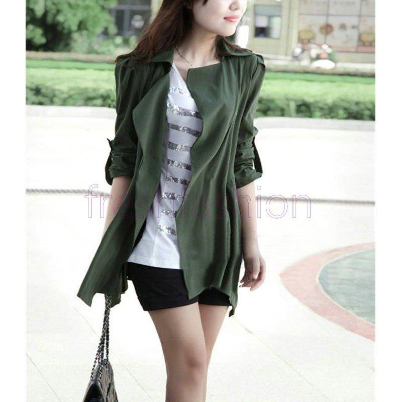 人気新品 トレンチコート 春 レディース 春アウター ショート丈 無地 チェスターコート 上着 スプリングコート ジャケット 長袖 コート カジュアル 夏 Apa0517a アパーレ 通販 Yahoo ショッピング