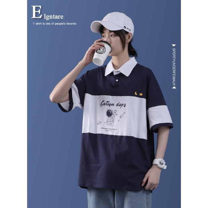 ポロシャツ超 トップス半袖学院風tシャツレディース韓国ファッションゆったりカジュアル高品質通気性夏物 Apa0518a アパーレ 通販 Yahoo ショッピング